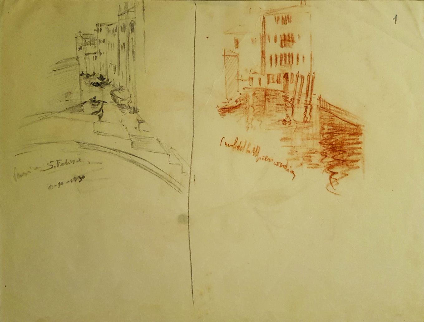f26 Brevi Soste a Venezia 1930 28x21