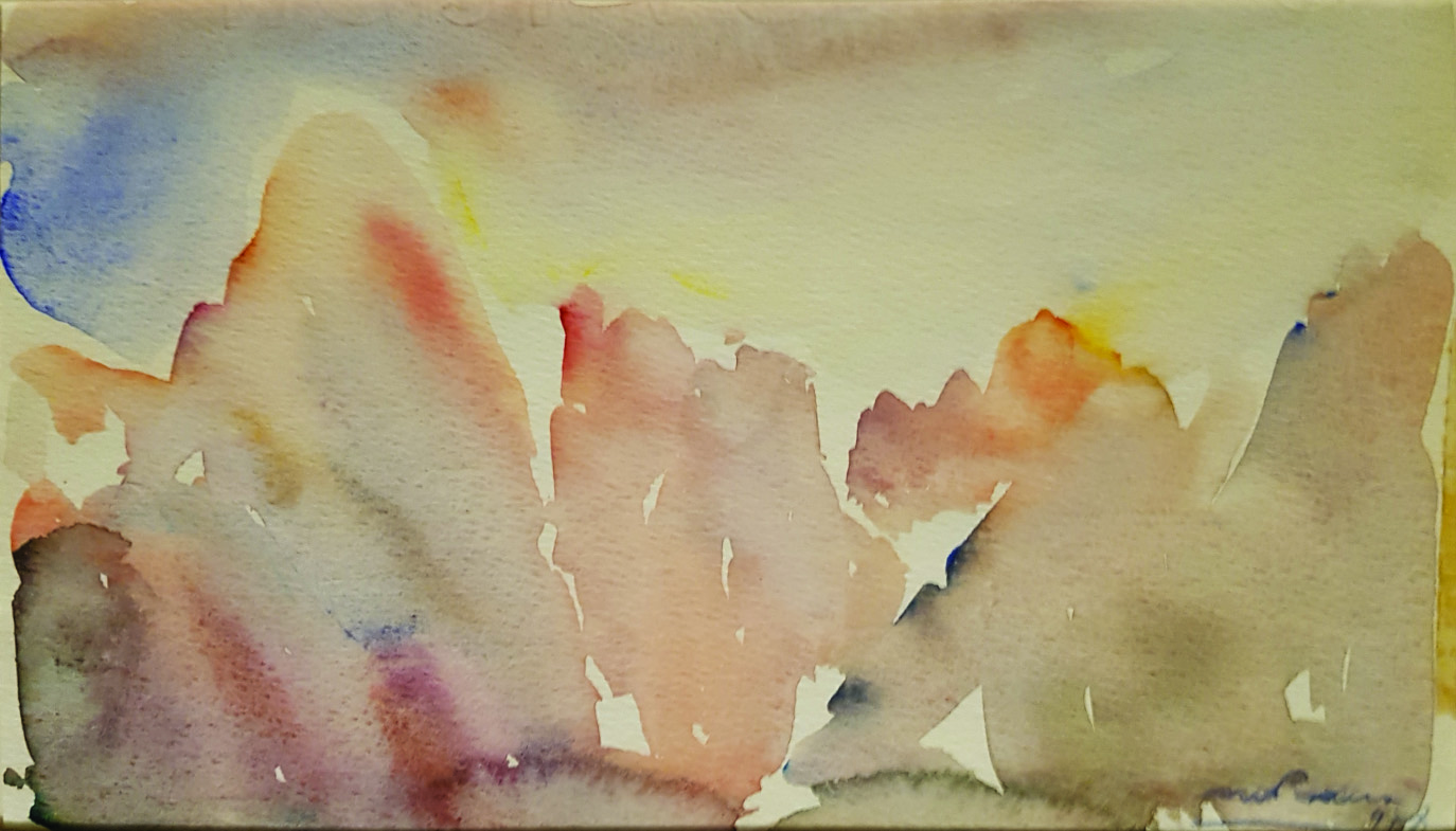 f34 S. Martino Le Pale Al Tramonto 1978 17x10